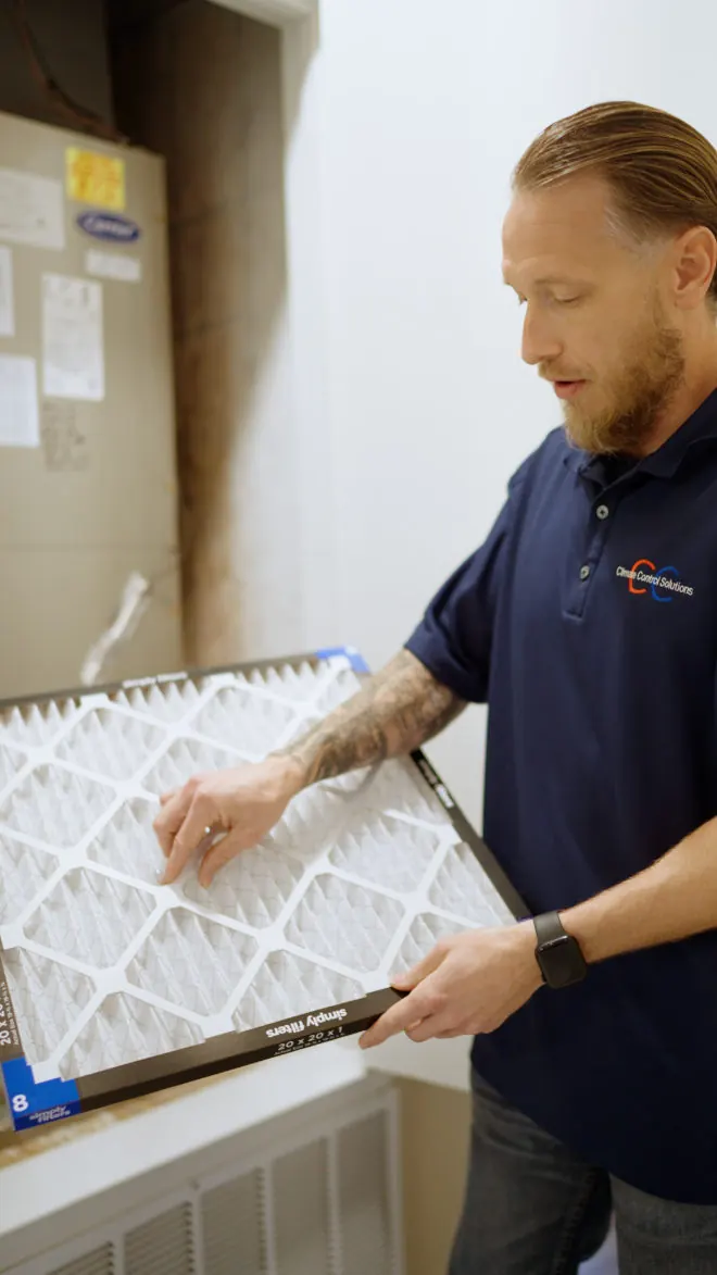 Home services client ad frame